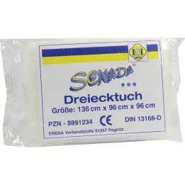 SENADA Háromszögletes szövet DIN 13168D, 1 db