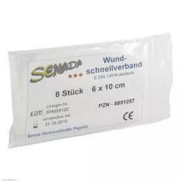 SENADA Gyors sebkötszer 6x10 cm, 8 db