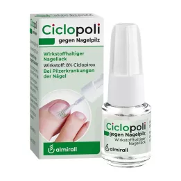 CICLOPOLI körömgomba elleni hatóanyag körömlakk, 6,6 ml