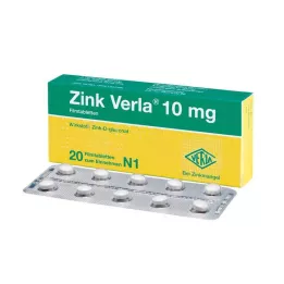 ZINK VERLA 10 mg filmtabletta, 20 db