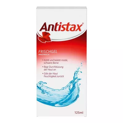 Antistax® friss gél kozmetikum fáradt &amp; nehéz lábakra, 125 ml