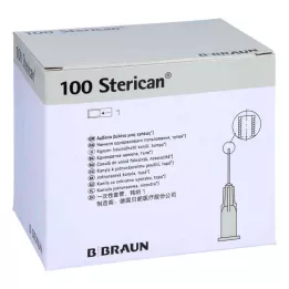 STERICAN Tűk 27 G 0,4x25 mm tompa, 100 db