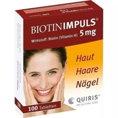 BIOTIN IMPULS 5 mg-os tabletta, 100 db