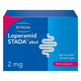 Loperamide STADA® acute 2 mg kemény kapszula, 10 db