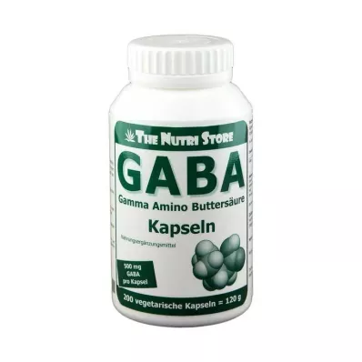 GABA 500 mg-os vegetáriánus kapszula, 200 db