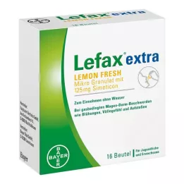 Lefax extra Lemon Fresh granulátum, 16 db