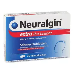 NEURALGIN extra Ibu lizinát filmtabletta, 20 db