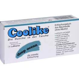 COOLIKE Frissítő törölköző mély óceán, 5 db