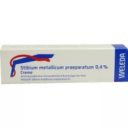 STIBIUM METALLICUM PRAEPARATUM 0,4%-os tejszín, 25 g