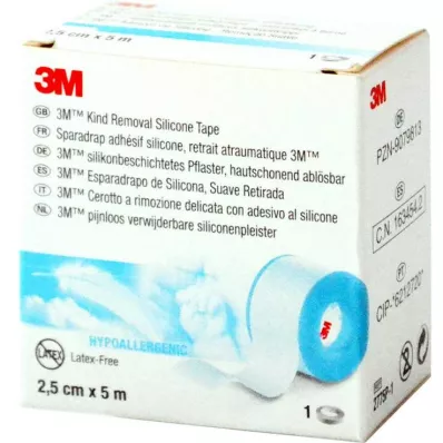 3M szilikonbevonatú gipsz 2,5 cmx5 m-es tekercs, 1 db 3M szilikonbevonatú gipsz 2,5 cmx5 m-es tekercs, 1 db