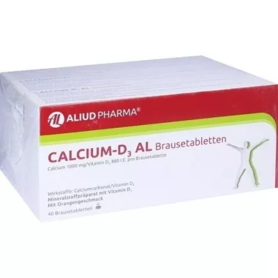 CALCIUM-D3 AL pezsgőtabletta, 120 db