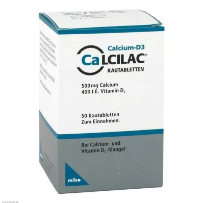 Calcilac rágótabletta, 50 db