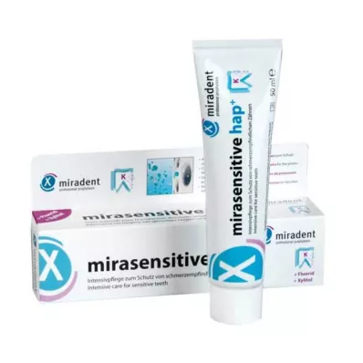 MIRADENT Mirasensitive hap+ fogkrém, 50 ml