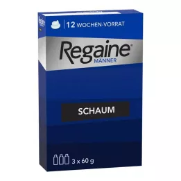 REGAINE Férfi hab 50 mg/g, 3X60 ml
