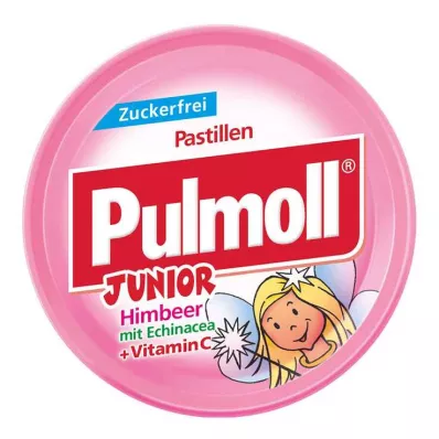 Pulmoll Junior málna echinaceával cukorka nélkül, 50 g
