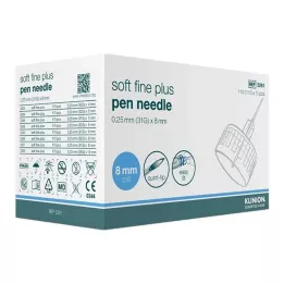 KLINION Soft fine plus tolltűk 0,25x8 mm 31 G, 110 db