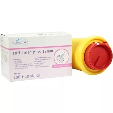 KLINION Soft fine plus tolltűk 0,33x12 mm 29 G, 110 db