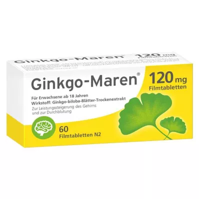 Ginkgo-Maren 120 mg filmtabletta, 60 db