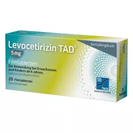 Levocetirizine TAD® 5 mg filmtabletta, 20 db