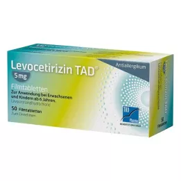 Levocetirizine TAD® 5 mg filmtabletta, 50 db