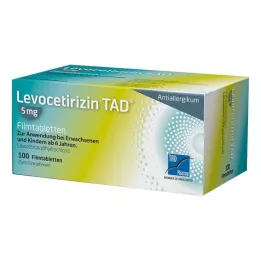 Levocetirizine TAD® 5 mg filmtabletta, 100 db