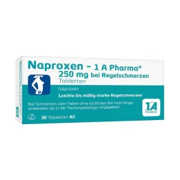 [1a Pharma 250 mg menstruációs fájdalmakra, 30 db