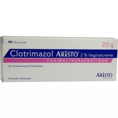 CLOTRIMAZOL ARISTO 2%-os hüvelykrém + 3 applikáció, 20 g