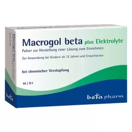 Macrogol béta plus elektrolit por, 10 db