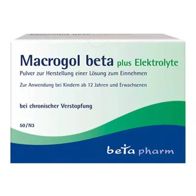 MACROGOL béta plusz elektrolitok Plv.z.H.e.L.z.Einn., 50 db