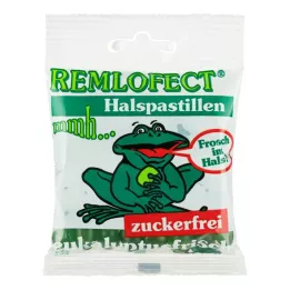 Remlofect torokpasztilla cukormentes eukalipta.friss, 50 g