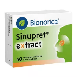 SINUPRET kivonat bevont tabletta, 40 db