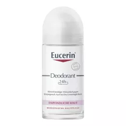 EUCERIN 24 órás dezodor roll-on, 50 ml