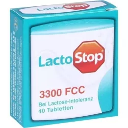 LACTOSTOP 3,300 FCC Tabletták click adagoló, 40 db