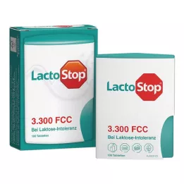 LACTOSTOP 3,300 FCC Tabletták click adagoló, 100 db