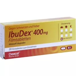 IBUDEX 400 mg filmtabletta, 20 db