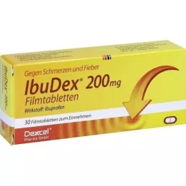 IBUDEX 200 mg filmtabletta, 30 db