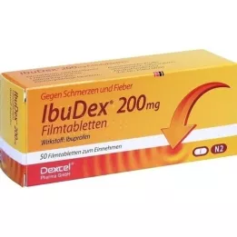 IBUDEX 200 mg filmtabletta, 50 db