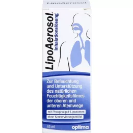 LIPOAEROSOL liposzómás inhalációs oldat, 45 ml