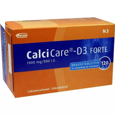 Calcicare D3 forte pezsgőtabletta, 120 db