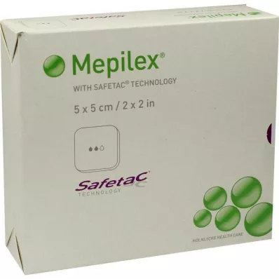 Mepilex 5x5cm kötszer, 5 db