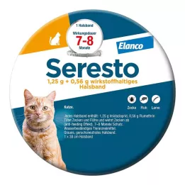 Seresto nyakörv macskáknak, 1 db