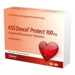 ASS Dexcel Protect 100 mg bélsavmentes tabletta, 100 db