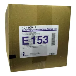 Elektrolit infúziós oldat 153 PE-palack, 10X1000 ml