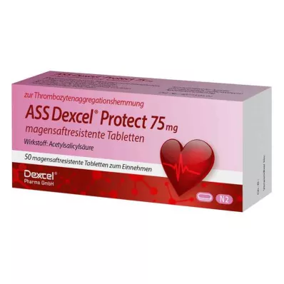 ASS Dexcel Protect 75 mg (50 db) ASS Dexcel Protect 75 mg (50 db)