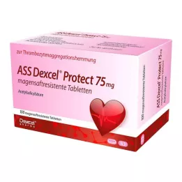 ASS Dexcel Protect 75 mg bélsavmentes tabletta, 100 db