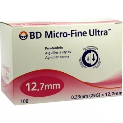 BD MICRO-FINE ULTRA 0,33x12,7 mm-es tolltűk, 100 db