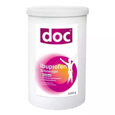 doc Ibuprofen fájdalom gél adagoló patron, 1 kg doc Ibuprofen fájdalom gél adagoló patron, 1 kg