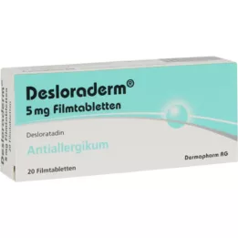 DESLORADERM 5 mg filmtabletta, 20 db