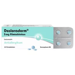Desloraderm 5 mg filmtabletta, 20 db