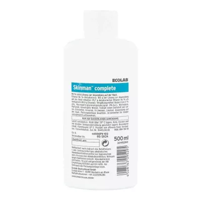 SKINMAN teljes kézfertőtlenítő adagoló flakon, 500 ml